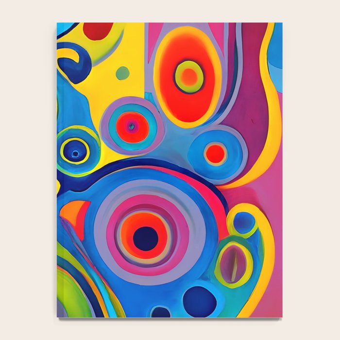 1960s Funky Psychedelic Abstract Notebook Gallery Image 4
