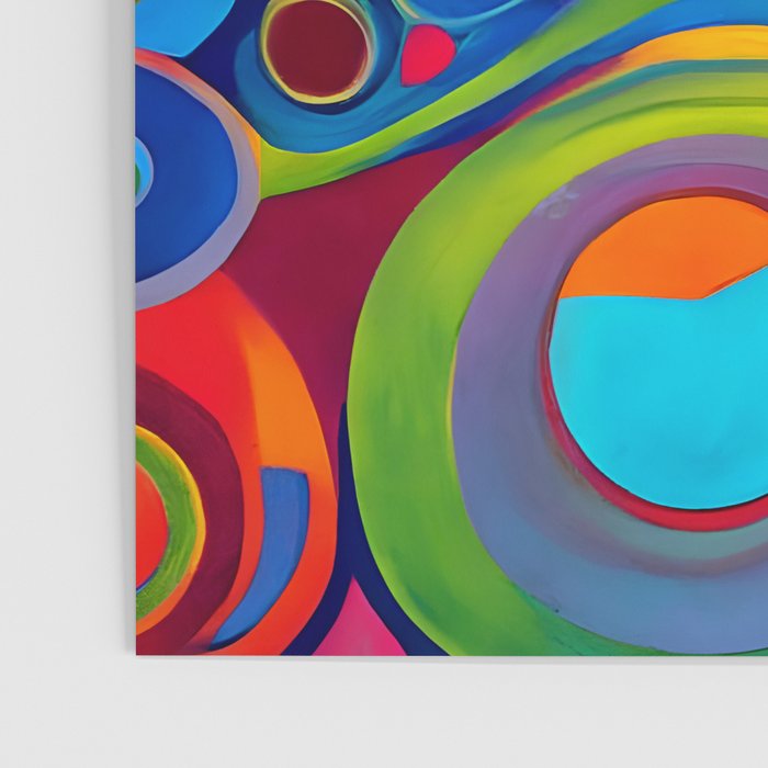 1960s Funky Psychedelic Abstract Poster Gallery Image 3