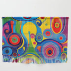 1960s Funky Psychedelic Abstract Wall Hanging Gallery Image 1