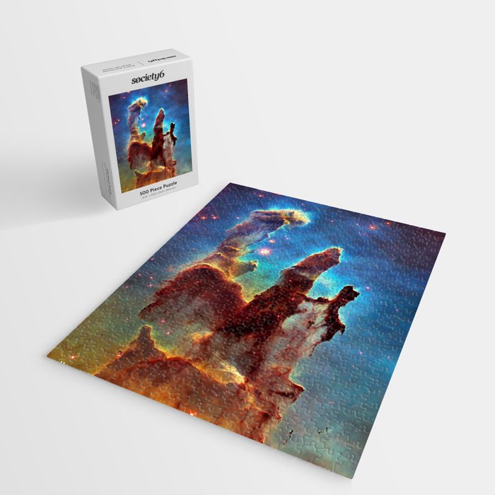 Hubble Telescope: Pillars of Creation Jigsaw Puzzle Gallery Image 2