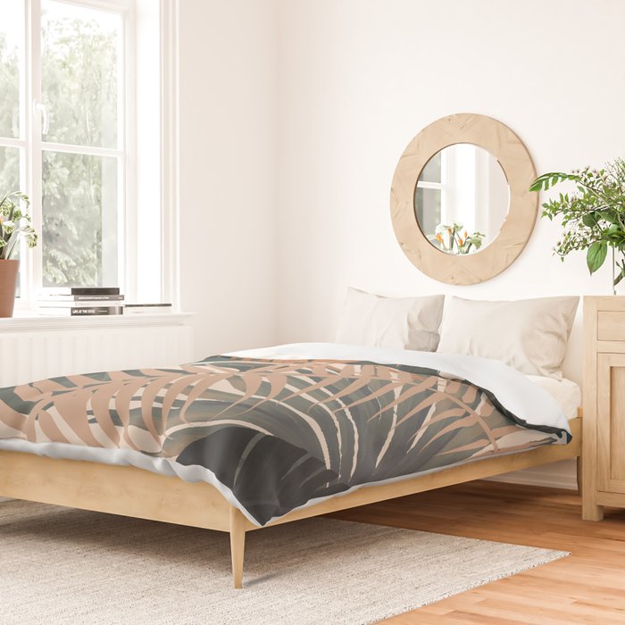 Abstract Tropical Art V Duvet Cover Gallery Image 2