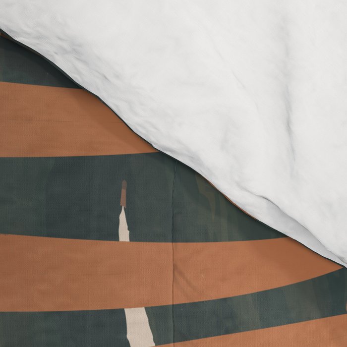 Abstract Tropical Art V Comforter Gallery Image 4