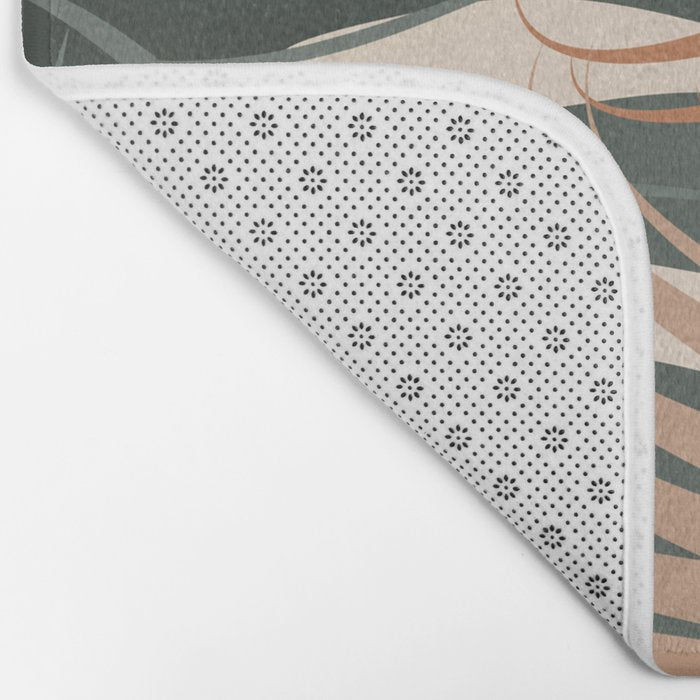 Abstract Tropical Art V Bath Mat Gallery Image 2