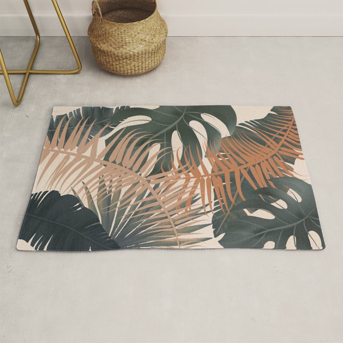 Abstract Tropical Art V Rug Gallery Image 1