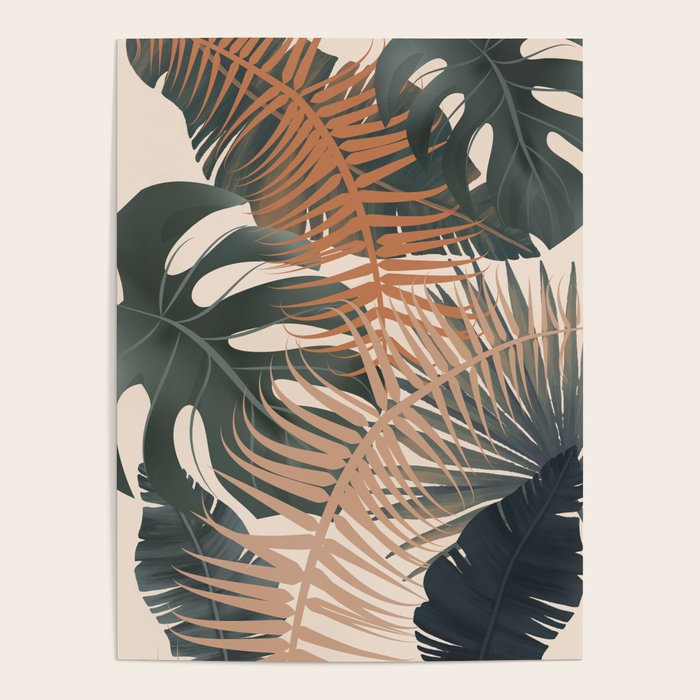 Abstract Tropical Art V Poster Gallery Image 1