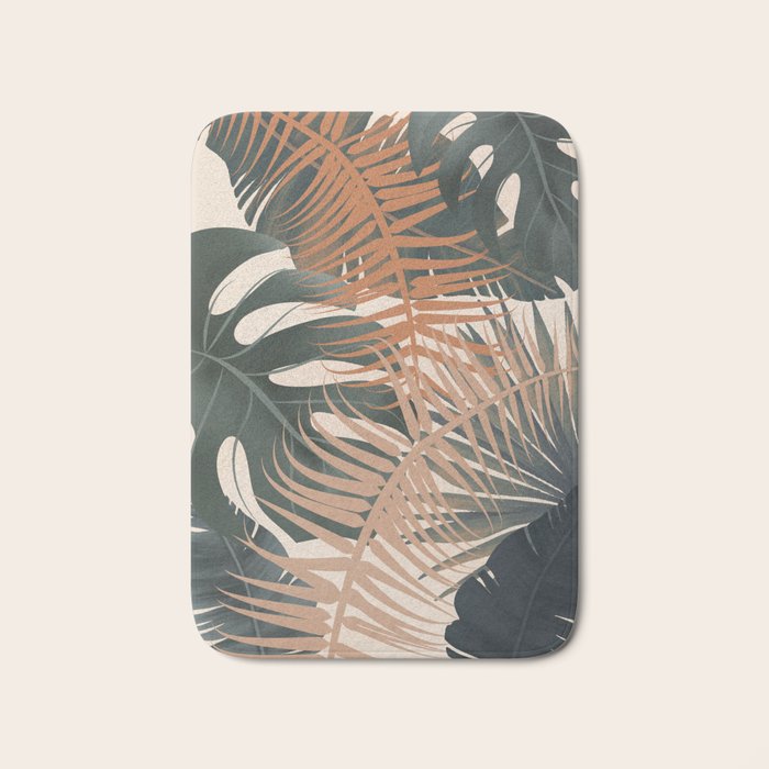 Abstract Tropical Art V Bath Mat Gallery Image 1