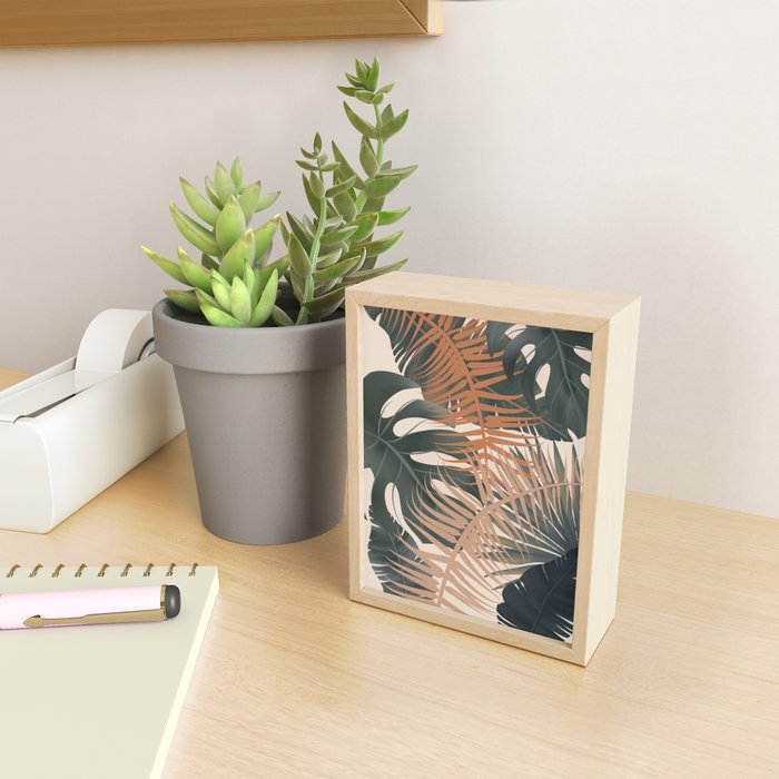 Abstract Tropical Art V Mini Art Print Gallery Image 2