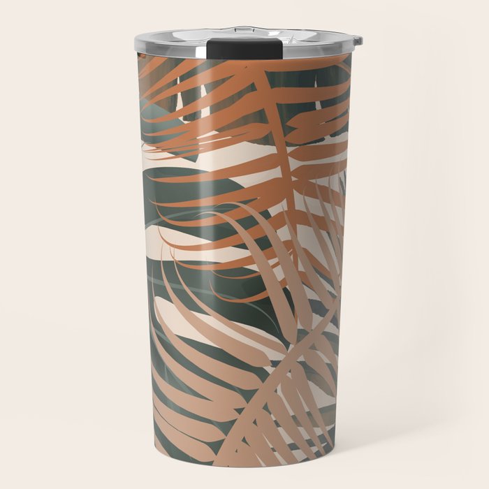 Abstract Tropical Art V Travel Mug Gallery Image 1