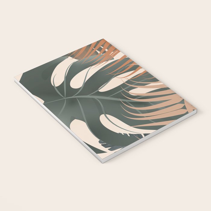 Abstract Tropical Art V Notebook Gallery Image 3