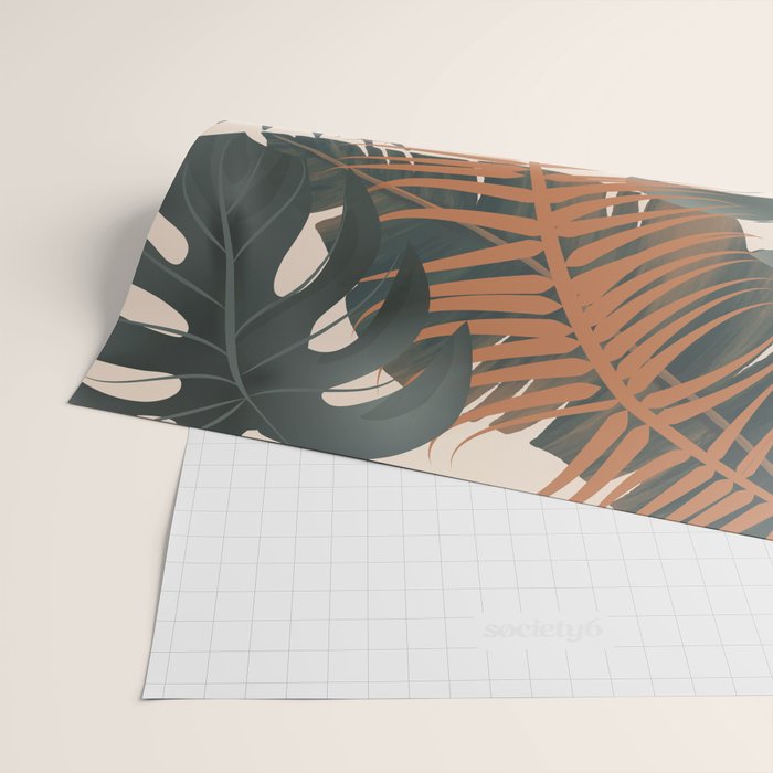 Abstract Tropical Art V Wrapping Paper Gallery Image 2