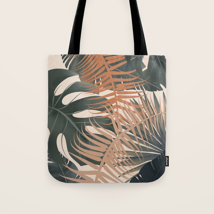 Abstract Tropical Art V Tote Bag Gallery Image 1
