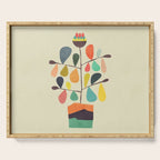 Potted Plant 4 Serving Tray Gallery Image 1