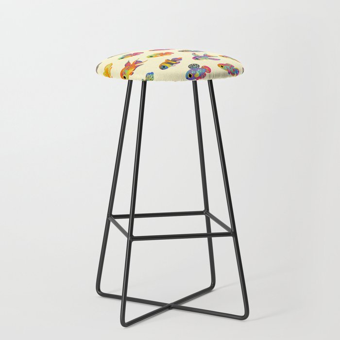 Killifish! - yellow Stool Gallery Image 1