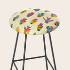 Killifish! - yellow Stool Gallery Image 2
