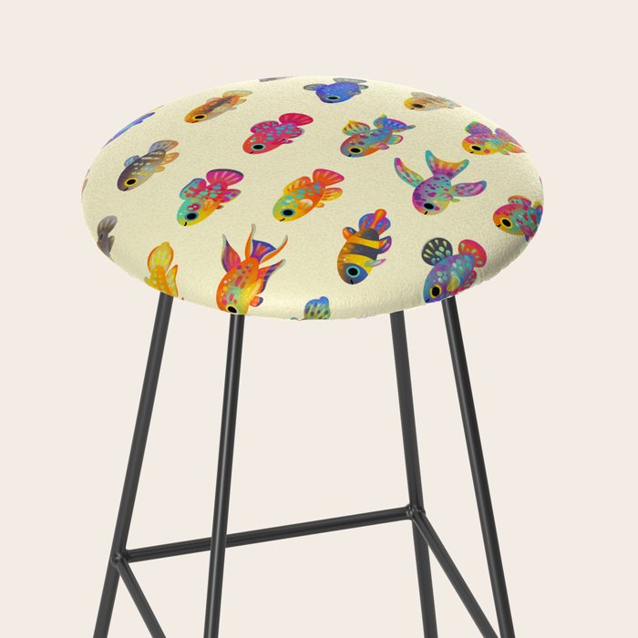 Killifish! - yellow Stool Gallery Image 2