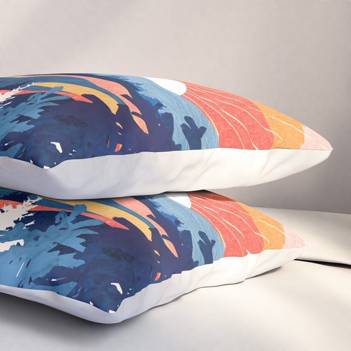 Sunset Lake Pillow Sham Gallery Image 3