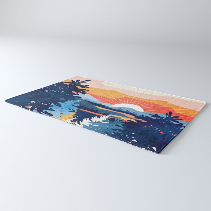 Sunset Lake Rug Gallery Image 3