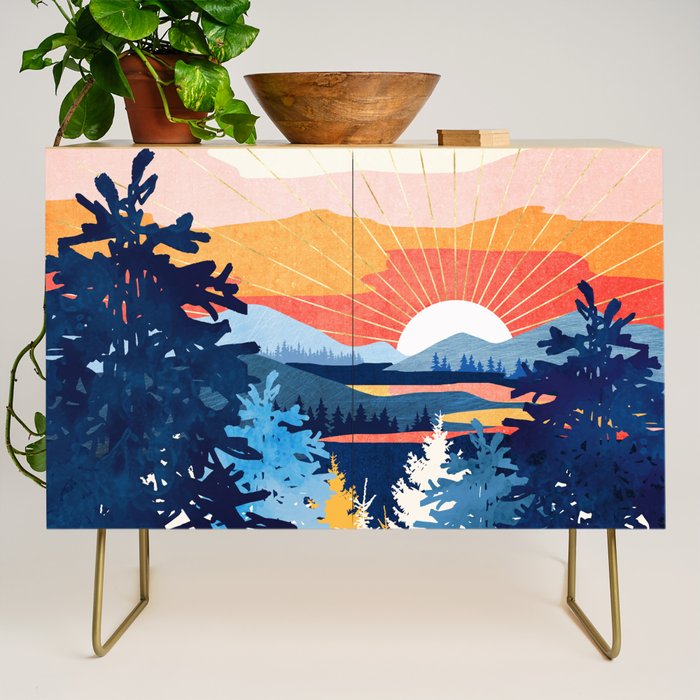 Sunset Lake Credenza Gallery Image 1