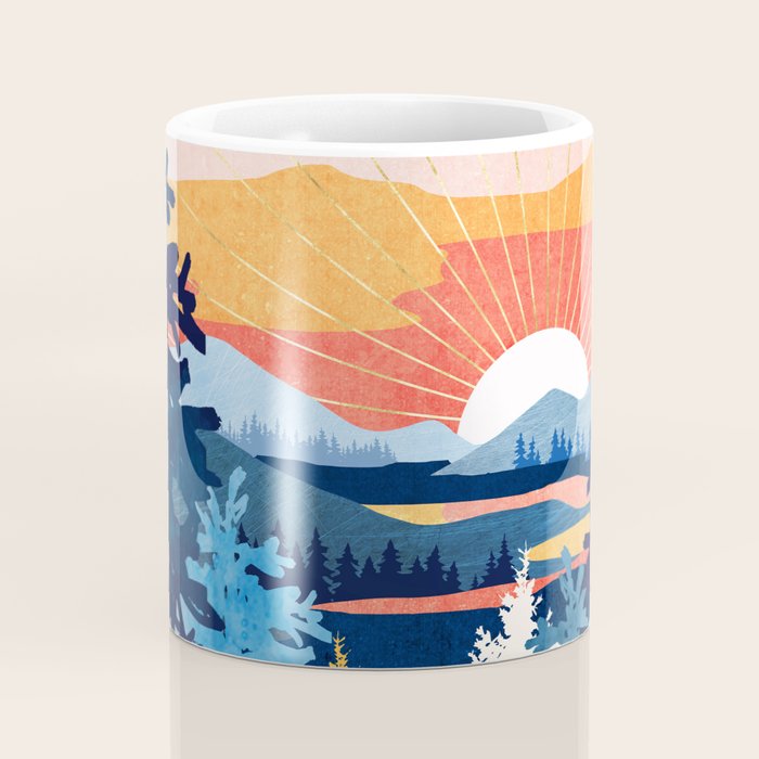 Sunset Lake Coffee Mug Gallery Image 4