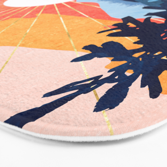 Sunset Lake Bath Mat Gallery Image 3