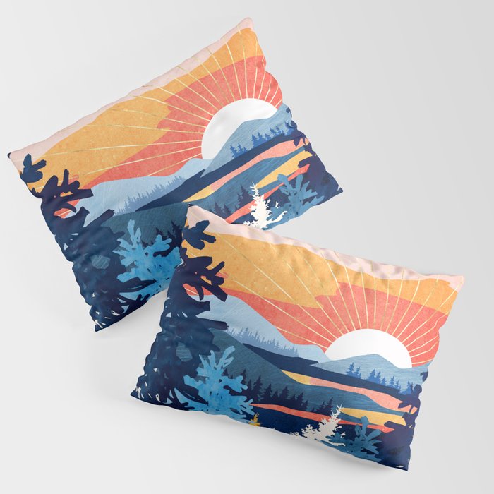 Sunset Lake Pillow Sham Gallery Image 3