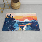 Sunset Lake Rug Gallery Image 1