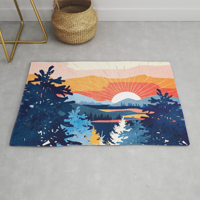 Sunset Lake Rug Gallery Image 1