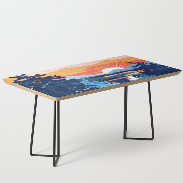 Sunset Lake Coffee Table Gallery Image 1