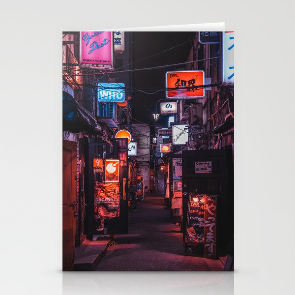 Golden Gai Tokyo Bar Crawl Stationery Card Gallery Image 2