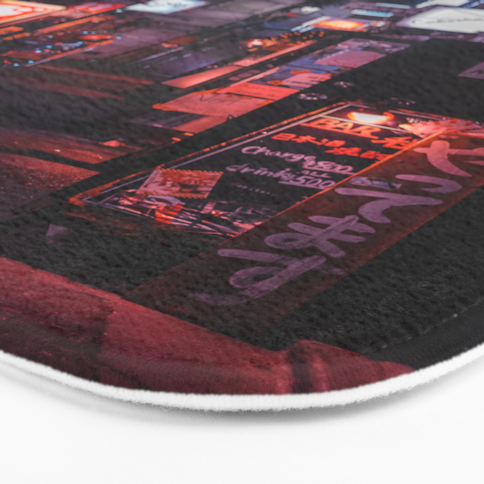 Golden Gai Tokyo Bar Crawl Bath Mat Gallery Image 3