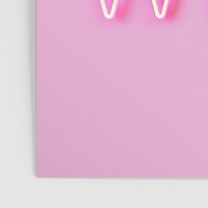 LOVE WINS - Rainbow Neon Poster Gallery Image 3