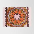 Flower Granny Square Rug Gallery Image 2