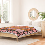 Flower Granny Square Duvet Cover Gallery Image 2