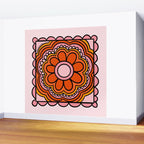 Flower Granny Square Wall Mural Gallery Image 2