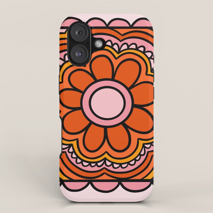 Flower Granny Square iPhone Case Gallery Image 1