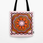 Flower Granny Square Tote Bag Gallery Image 1