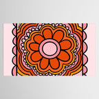 Flower Granny Square Tablecloth Gallery Image 2