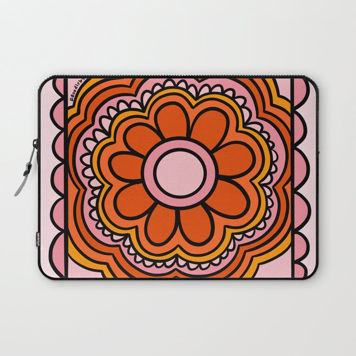 Flower Granny Square Laptop Sleeve Gallery Image 1