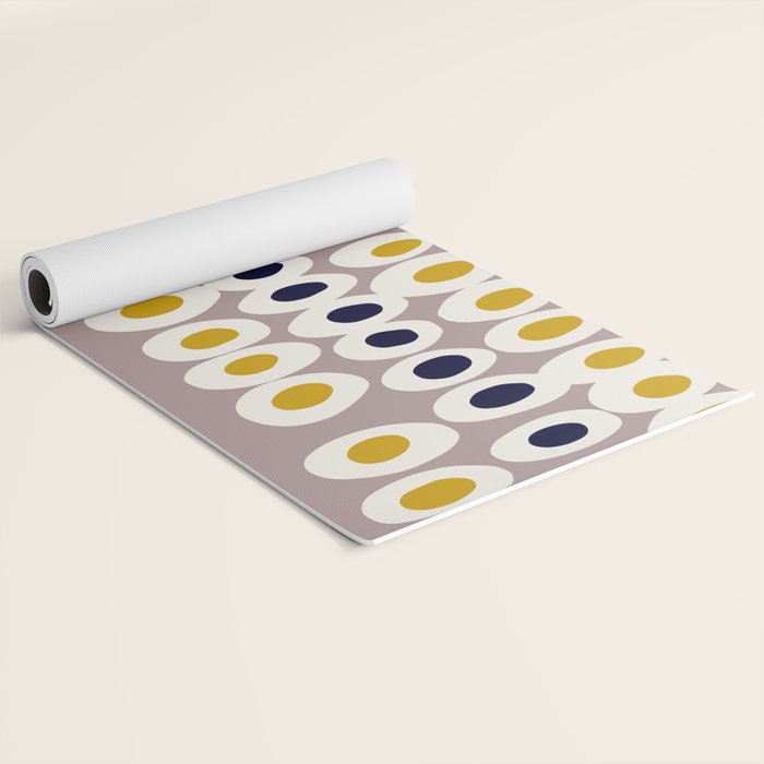 expectant iteration abstract build up Yoga Mat Gallery Image 2