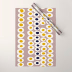 expectant iteration abstract build up Wrapping Paper Gallery Image 1