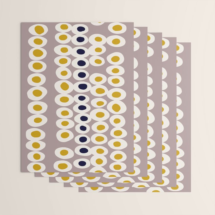 expectant iteration abstract build up Wrapping Paper Gallery Image 3