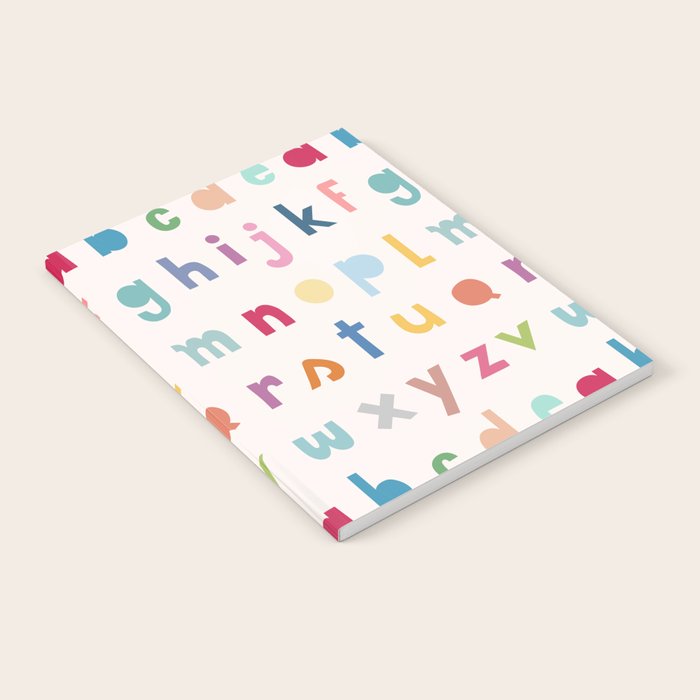 ABC alphabet art Notebook Gallery Image 2