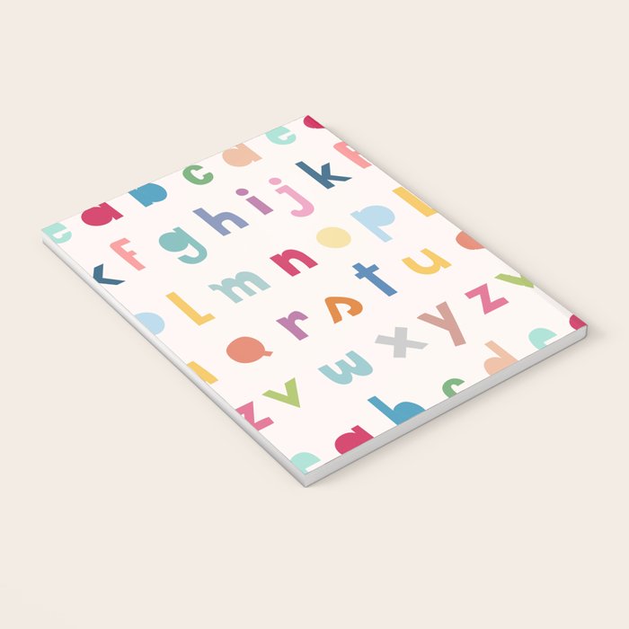ABC alphabet art Notebook Gallery Image 3