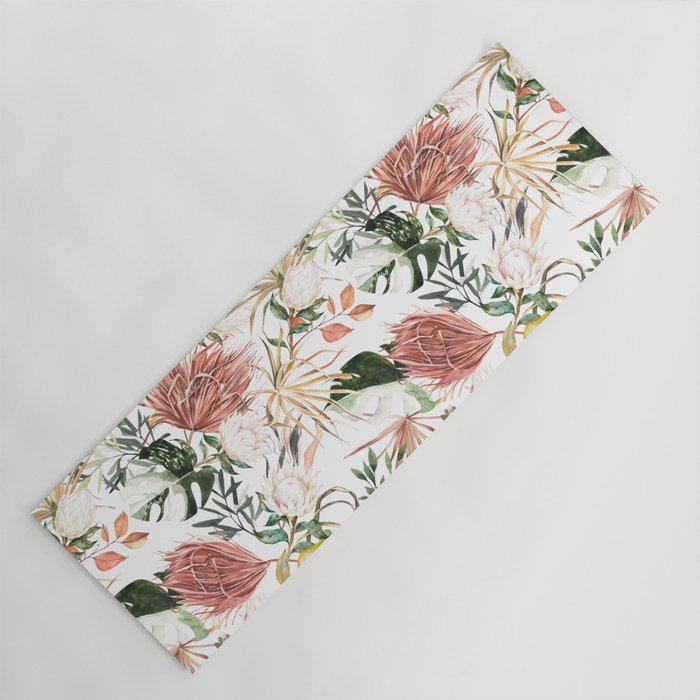 Bohem tropical bloom 003 Yoga Mat Gallery Image 1