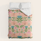 Pretty Floral - sweet pink Duvet Cover Gallery Image 6