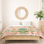 Pretty Floral - sweet pink Duvet Cover Gallery Image 3