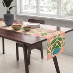 Pretty Floral - sweet pink Table Runner Gallery Image 2