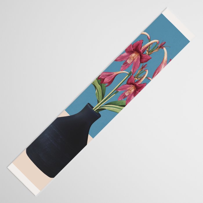 Flowers in Black Vase 1 Table Runner Gallery Image 3