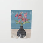 Flowers in Black Vase 1 Wall Hanging Gallery Image 1