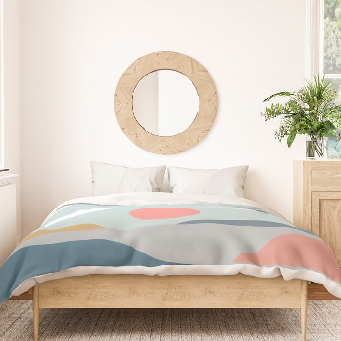 Cat Landscape 23 Duvet Cover Gallery Image 3